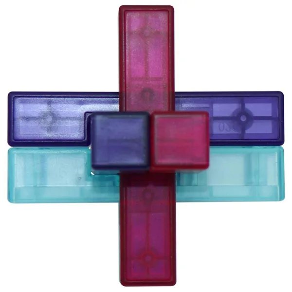 Луна: Cube World Brain 3D логически пъзел крос пъзел изображение 2