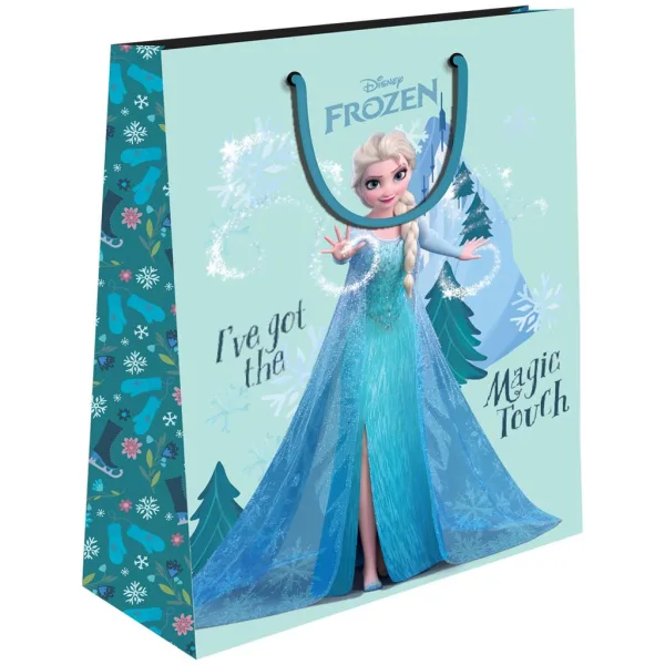 Луна: Disney Замръзналото кралство подаръчна чанта с мотиви на Ана и Елза 18x23x11cm изображение 2