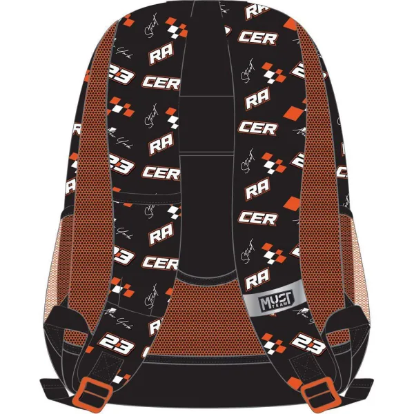 Луна: Must Team Street Racer автомобилна раница с кръгли ъгли, 3 отделения 32x18x43cm изображение 2