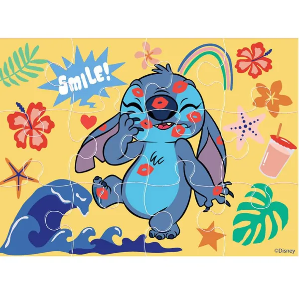 Луна: Пъзел комплект Stitch 4в1 изображение 2