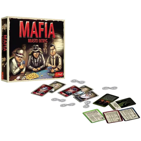 Мафия - Градът на интригите настолна игра - Trefl изображение 2