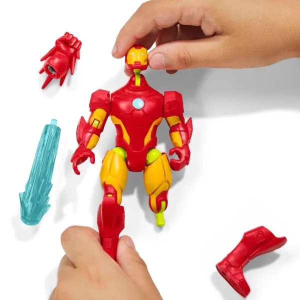Marvel Mix Mashers: Фигура на Железния човек с аксесоари - Hasbro изображение 3