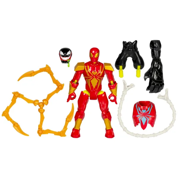 Marvel: Mix Mashers Железен Спайдър фигура с аксесоари - Hasbro изображение 2