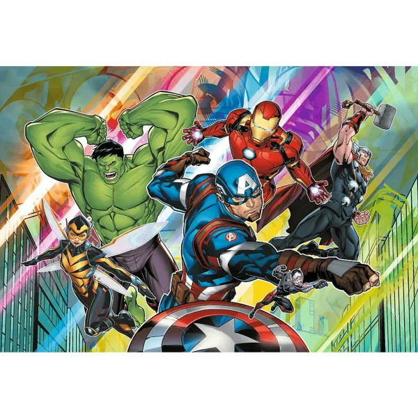 Marvel Отмъстителите Сила и мощ 100бр. пъзел - Trefl изображение 2