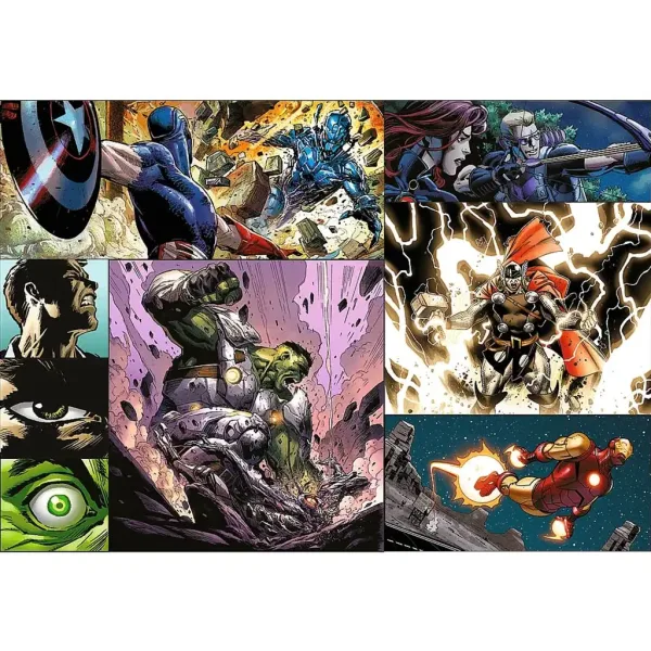 Marvel: Отмъстителите 4x250 части пъзел - Trefl изображение 5
