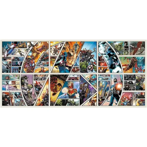 Marvel през комиксовата вселена 9000 части пъзел - Trefl изображение 2