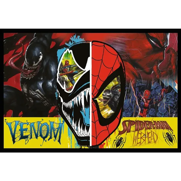Marvel: Спайдърмен срещу Веном 2x200бр. пъзел - Trefl изображение 3