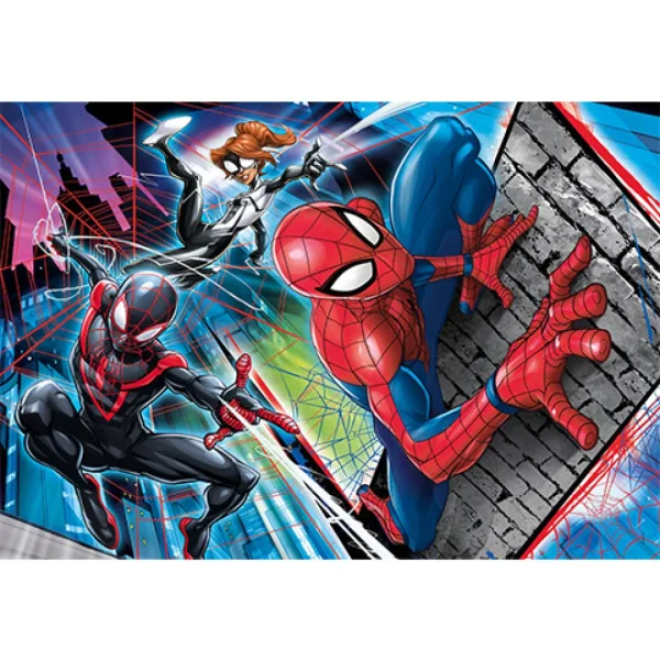 Marvel Спайдърмен Суперколор пъзел 180бр. - Clementoni изображение 2
