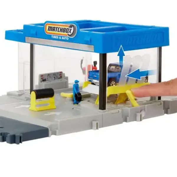 Matchbox: Action Drivers Автосервиз комплект - Mattel изображение 4