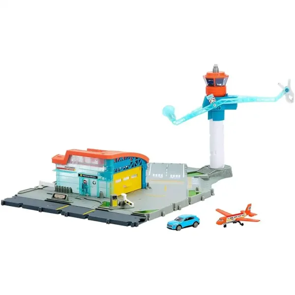 Matchbox Летище и въздушен контролен център - Mattel изображение 2