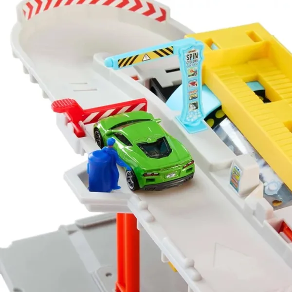 Matchbox: Spin Cyclone автомивка писта комплект – Mattel изображение 3