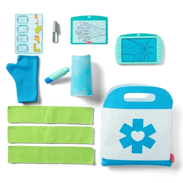 Melissa&Doug: Casts & X-Rays комплект за игра на лекар с рентген и гипсиране - Spin Master изображение 3