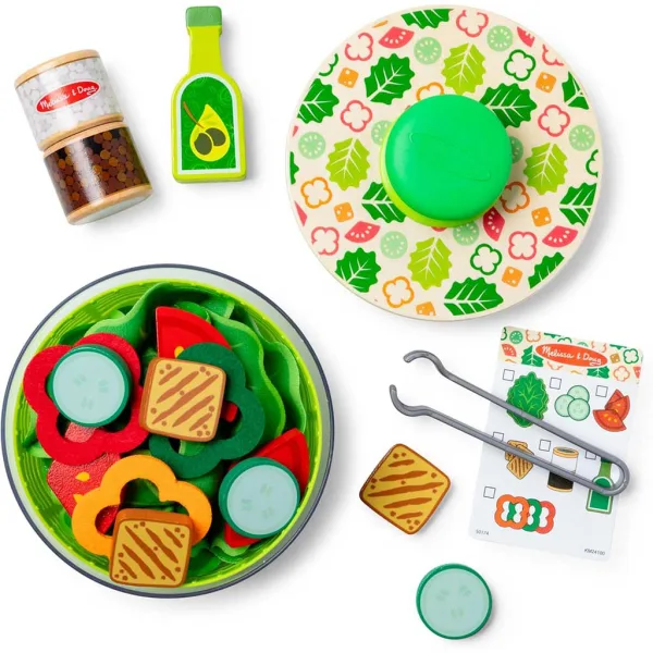 Melissa&Doug: Набор за игра с нарязване на салата - Spin Master изображение 2