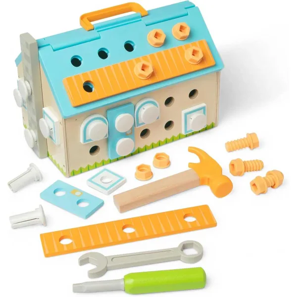 Melissa&Doug: Построй къща 56бр. комплект за игра - Spin Master изображение 3