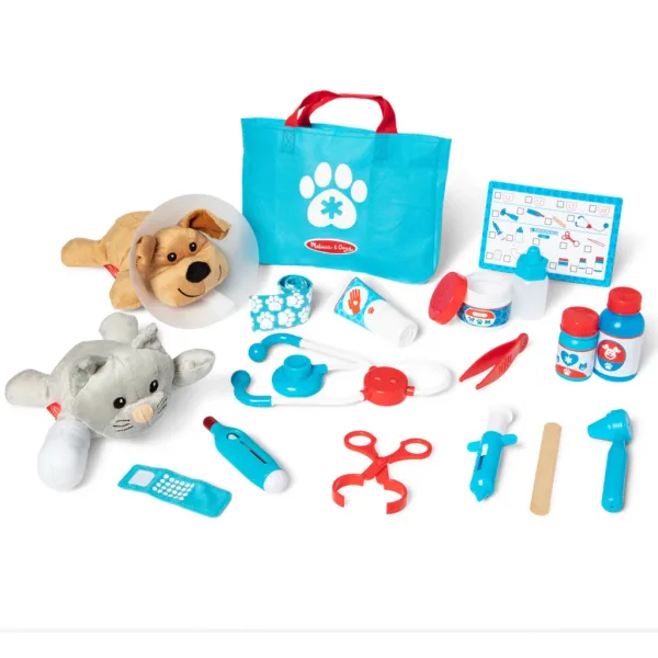 Melissa&Doug: Ветеринарен комплект за игра - Spin Master изображение 2