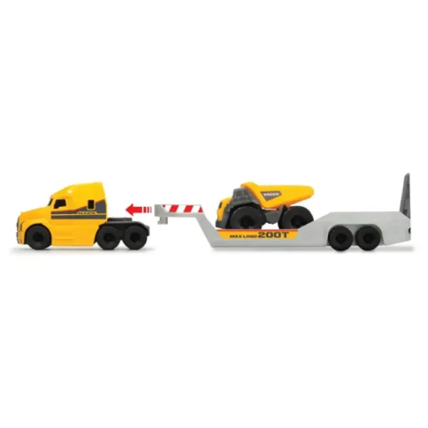 Микро строителен камион Mack Volvo 32 см - Dickie Toys изображение 4
