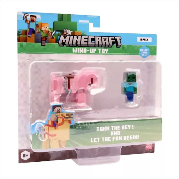 Minecraft 3D фигура с навиваемо животно 2. серия в различни варианти 1бр изображение 3