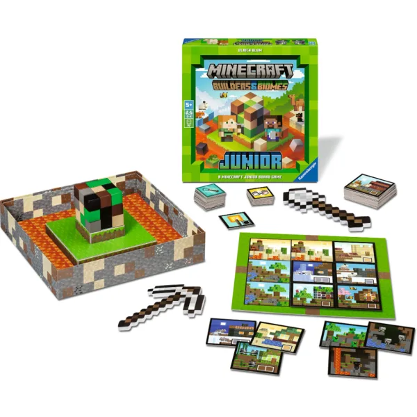 Minecraft: Builders & Biomes младша настолна игра - Ravensburger изображение 2
