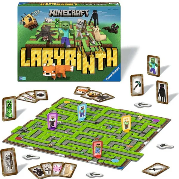 Minecraft лабиринт настолна игра - Ravensburger изображение 2
