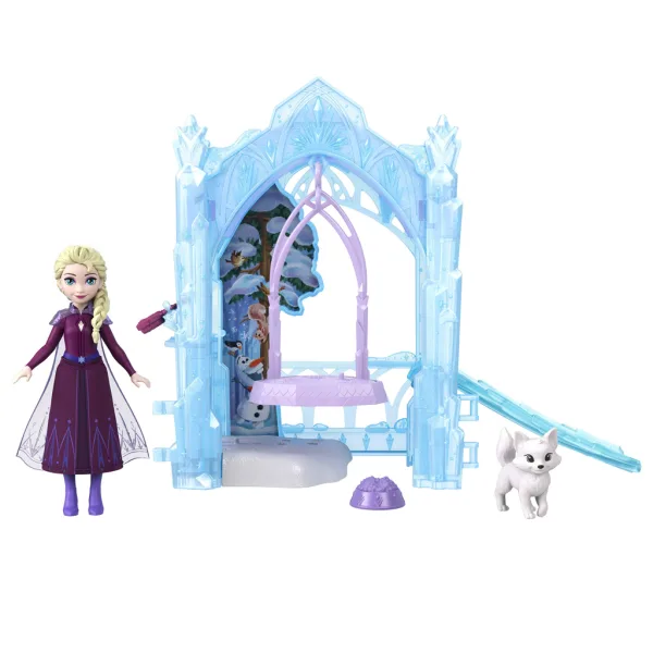 Замръзналото кралство мини ледена хижа комплект за игра - Mattel изображение 3