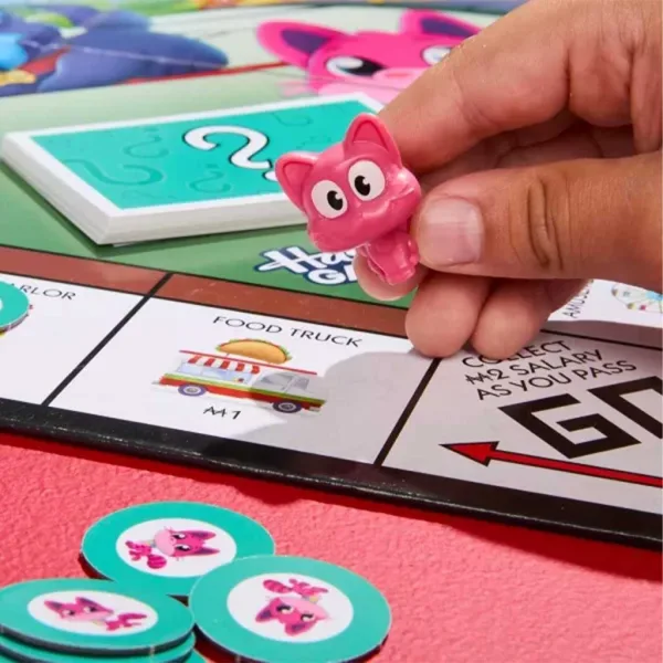 Monopoly Junior игра с животински фигури - Hasbro изображение 2