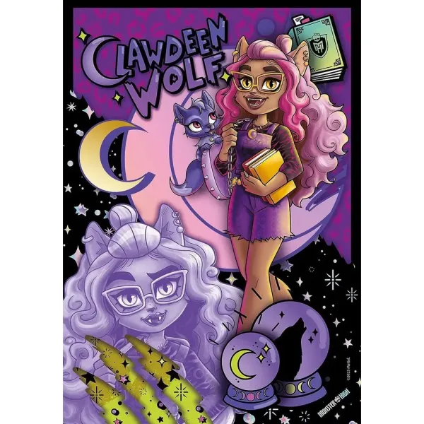 Monster High - Clawdeen Wolf 150 бр. пъзел - Clementoni изображение 2
