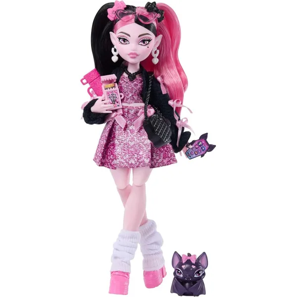 Monster High Draculaura кукла с аксесоари - Mattel изображение 3
