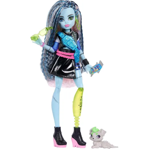 Monster High Frankie Stein кукла с аксесоари - Mattel изображение 2