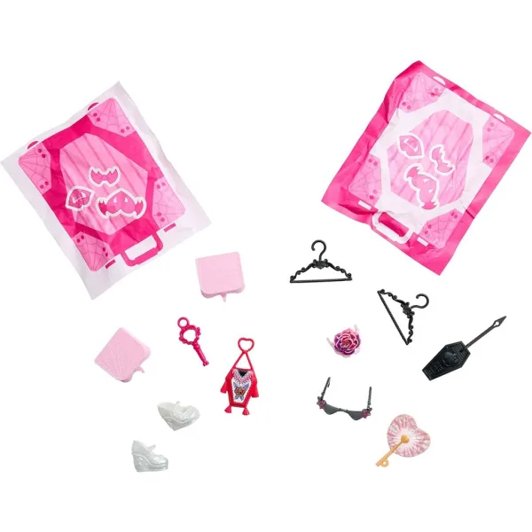 Monster High Ужасно Добри Приятели тайни: Ужасно пътуване на Draculaura кукла - Mattel изображение 3