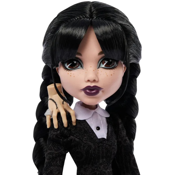 Monster High x Wednesday – Кукла Уенди с аксесоари – Mattel изображение 2