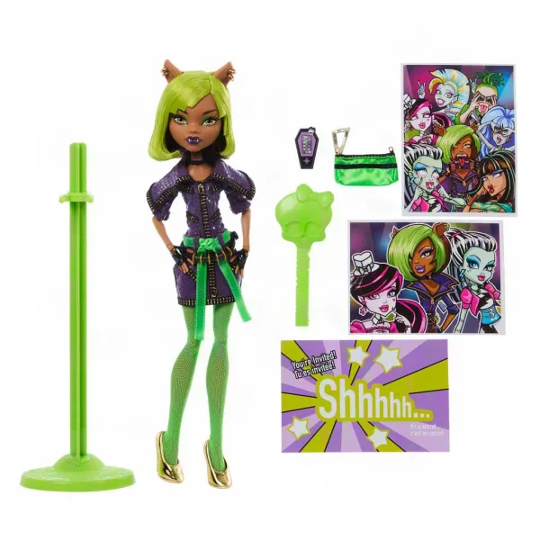 Monster High: Зората на танца Клоудийн Уулф кукла - Mattel изображение 2