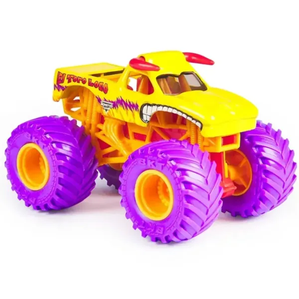 Monster Jam: El Toro Loco монстър камионче – 1/64 – Spin Master изображение 2