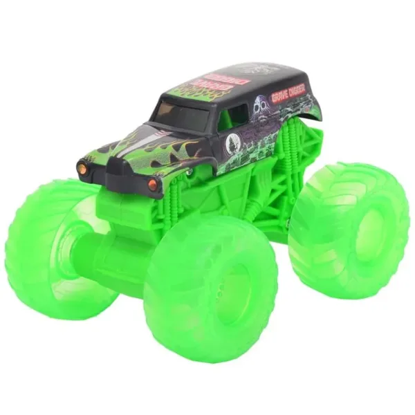 Monster Jam: Светещият Grave Digger - 1/43 - Spin Master изображение 2