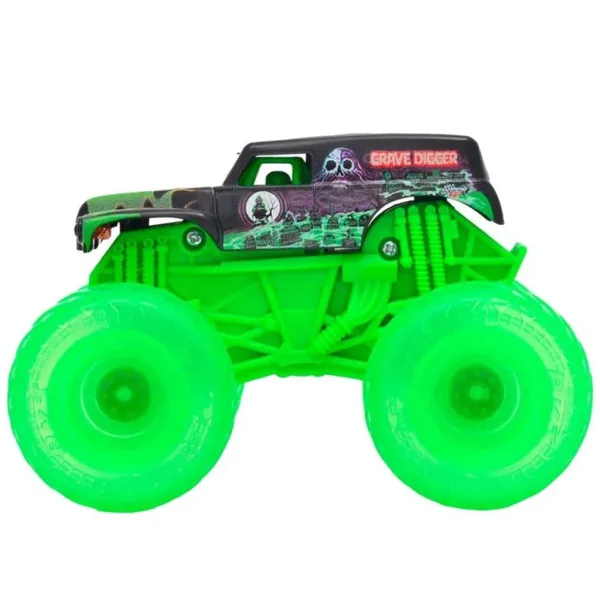 Monster Jam: Светещият Grave Digger - 1/43 - Spin Master изображение 3