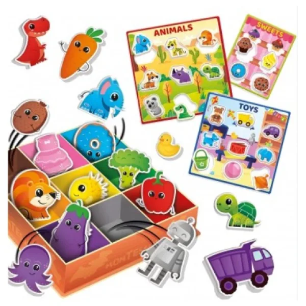 Montessori Бебе: Играчка за систематизиране на цветове изображение 2