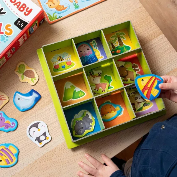 Montessori: Щастливи животни комплект от игри 67бр - Lisciani изображение 3