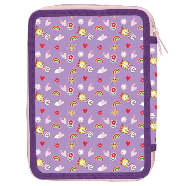 Must: Peppa Pig двуетажен пълнен несесер 15x21x5cm изображение 2
