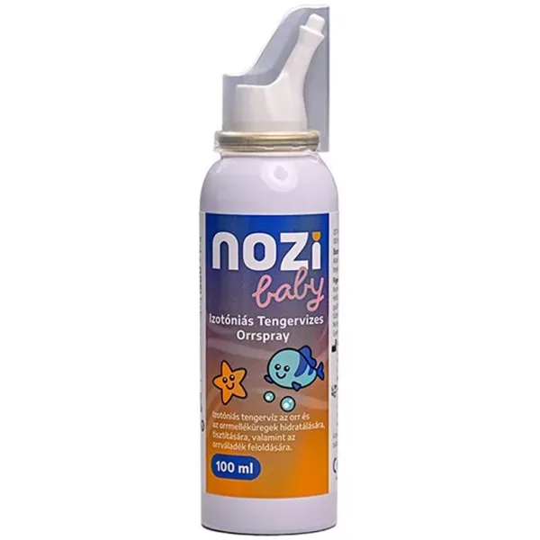 Nebulo: Nozi Baby изотоничен морски спрей за нос 100ml изображение 2