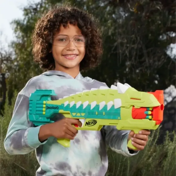 Nerf DinoSquad Armorstrike бластер с дунапренени стрели - Hasbro изображение 3