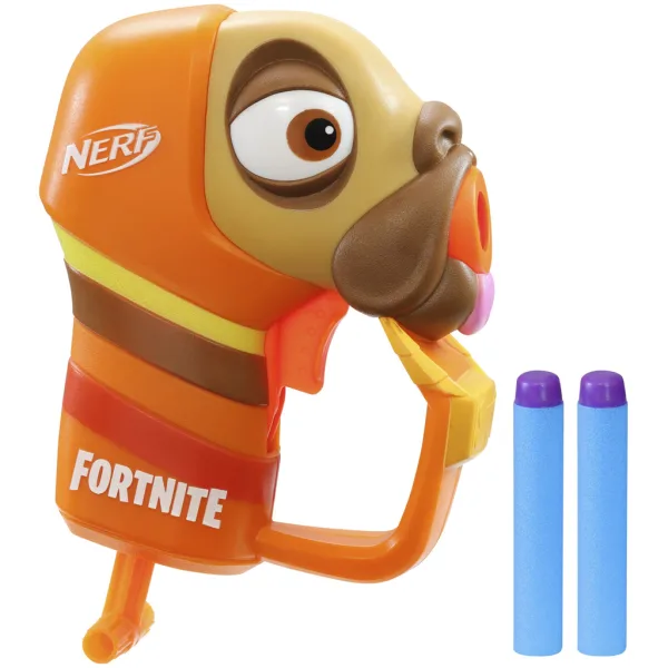 Nerf: Fortnite Micro Doggo бластер за дунапренени стрелички - Hasbro изображение 2
