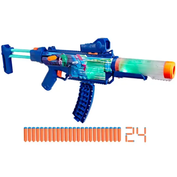 Nerf: Loadout Cyberlight Ghost бластер със стрели от пяна – Hasbro изображение 2