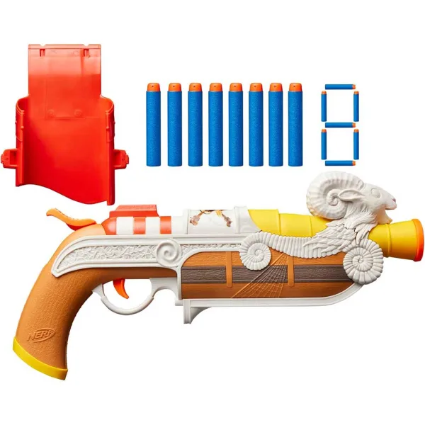 Nerf: One Piece Going Merry Blaster бластер за дунапренени стрели - Hasbro изображение 2