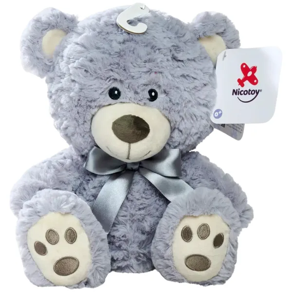Nicotoy: Седящ плюшен мечок в различни цветови варианти 25см 1бр – Simba Toys изображение 3
