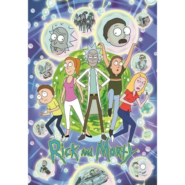 Пъзел Rick и Morty 1000 части - Clementoni изображение 2