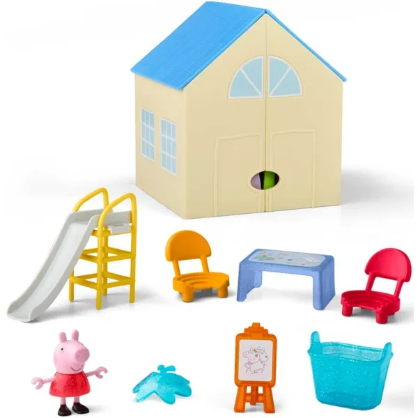 Peppa Pig: Игрална комплектация с отваряща се детска група - Hasbro изображение 3