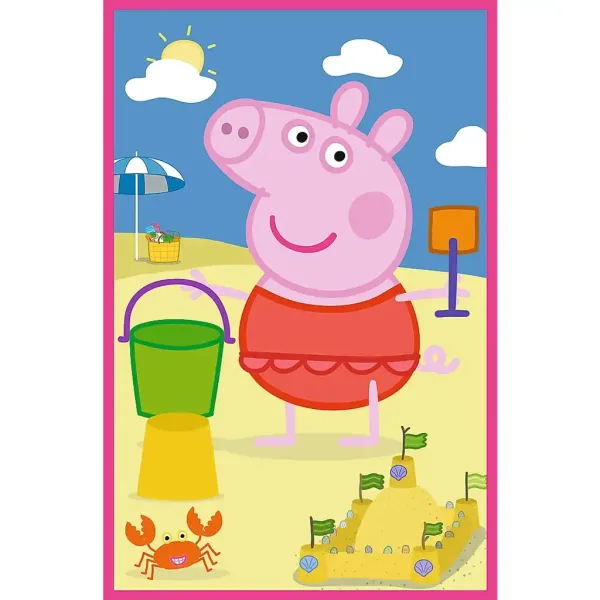 Peppa прасенце силата на приятелството 3x50бр. пъзел - Trefl изображение 4