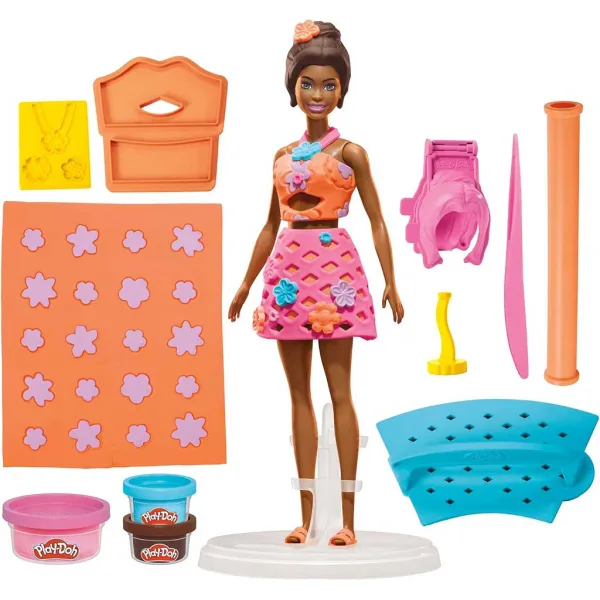 Play-Doh: Barbie Комплект за глина за плажни дни - Hasbro изображение 2