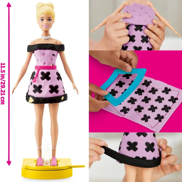 Play-Doh: Barbie модно ревю комплект с пластилин - Hasbro изображение 3