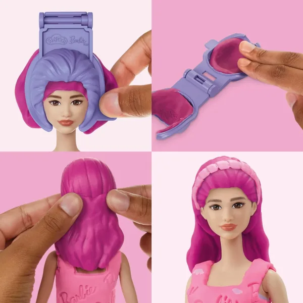 Play-Doh: Barbie сърца и прическа глина комплект с кукла - Hasbro изображение 3
