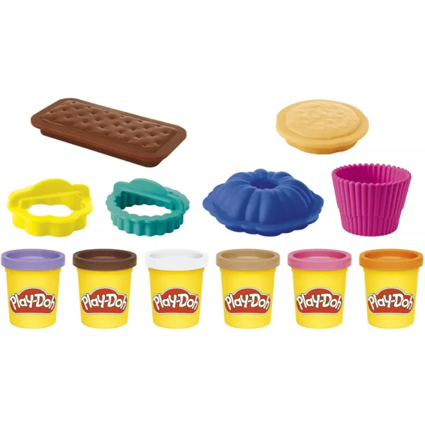 Play-Doh: Форми за храни - Игрална комплектация за сладкарница - Hasbro изображение 2